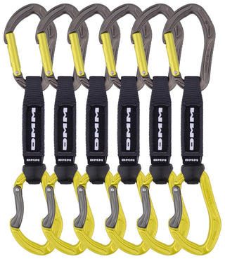Load image into Gallery viewer, Alpha Sport Quickdraw (12cm) - lime, quickdraws - 6 pack