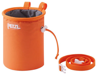 Load image into Gallery viewer, Bandi - orange, round chalk bag