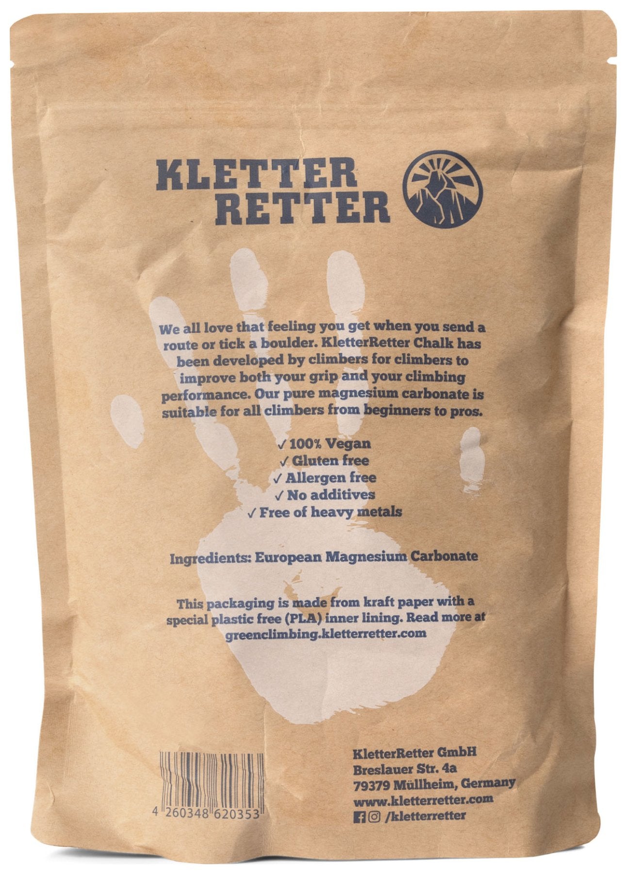 Chalk - fijn (200g), pof