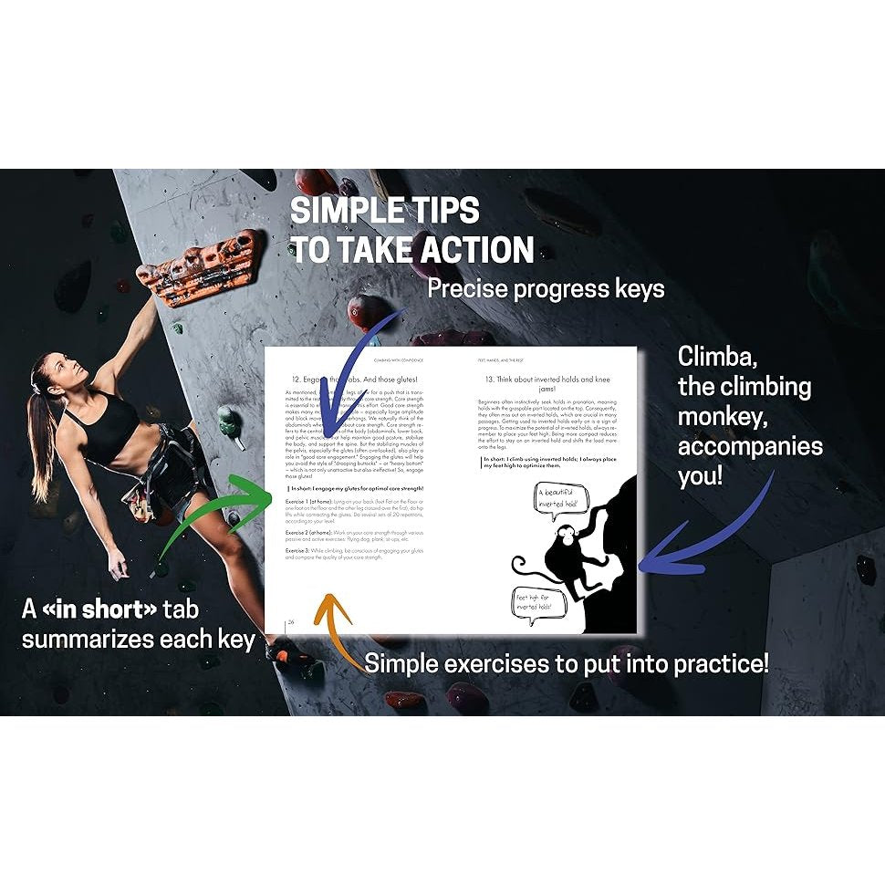 Climbing with confidence (Engels), trainingsboek