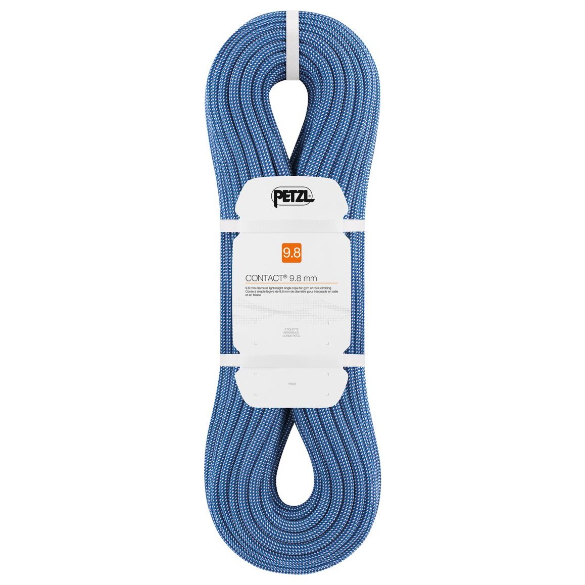 Contact® (9.8mm, 80m) - bleu, corde escalade