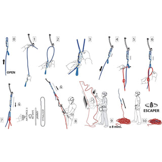 Afbeelding in Gallery-weergave laden, Escaper, abseilsysteem
