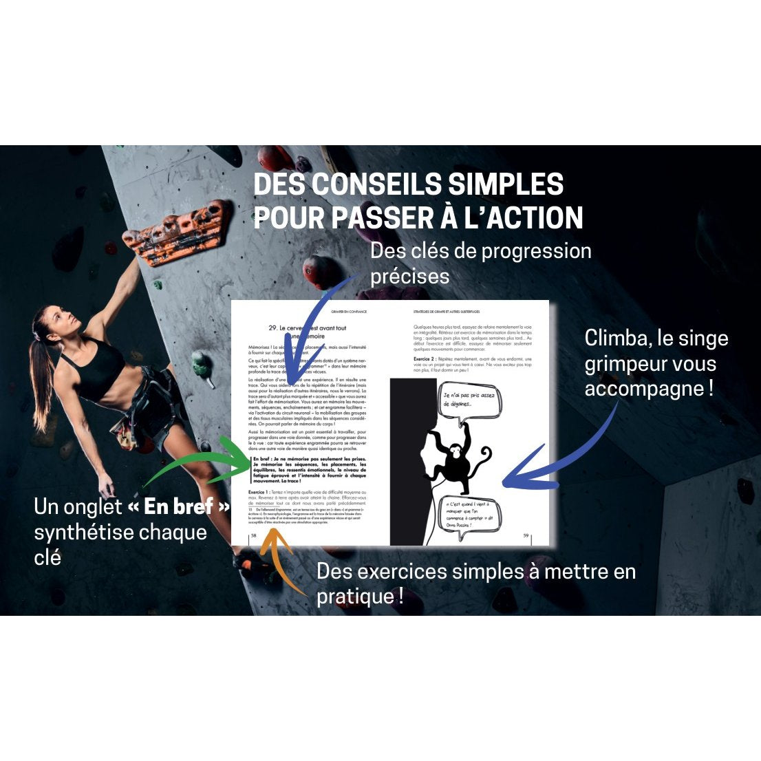 Grimper en confiance (Frans), trainingsboek