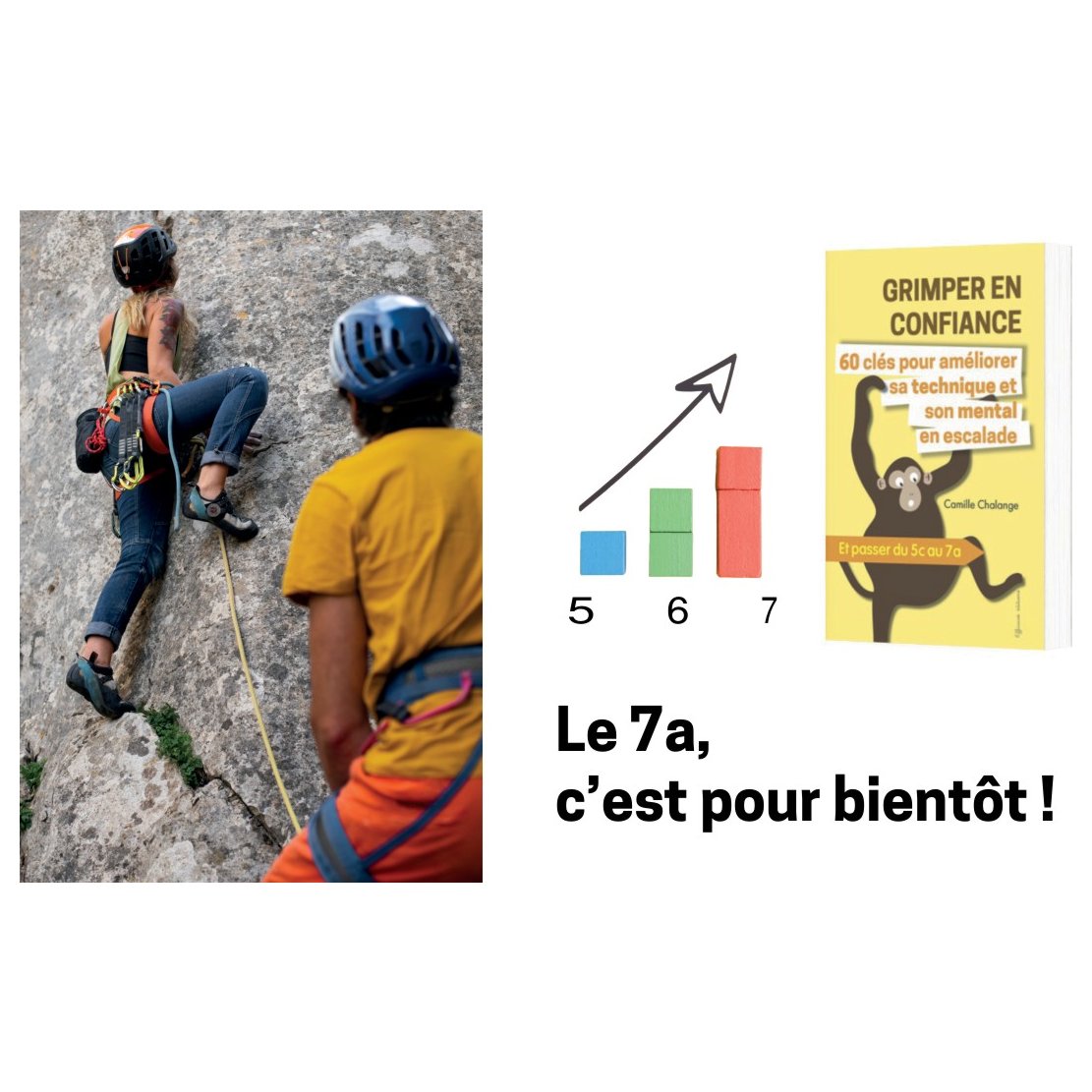 Grimper en confiance (Frans), trainingsboek