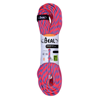 Load image into Gallery viewer, Joker (9.1mm, 100m) - unicore drycover, safe control, orange, climbing rope