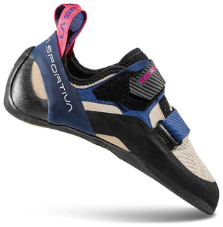 Afbeelding in Gallery-weergave laden, Katana Woman (2023) - wit/storm blauw, dames klimschoenen