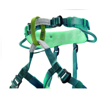 Load image into Gallery viewer, Macchu - Atlantic Blue, kid's climbing harness