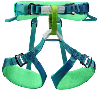Load image into Gallery viewer, Macchu - Atlantic Blue, kid's climbing harness