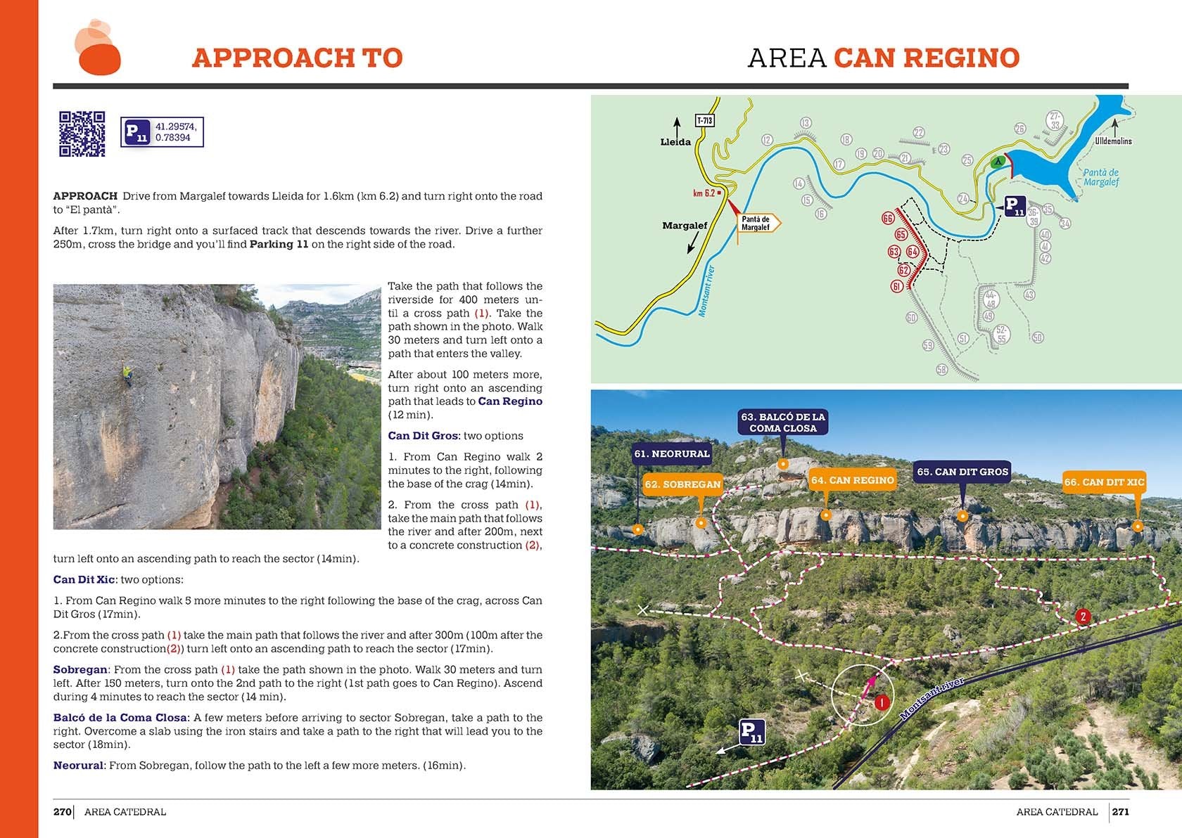 Margalef (2024), guide d'escalade