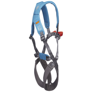 Load image into Gallery viewer, Momentum - azul, kid's full body climbing harness
