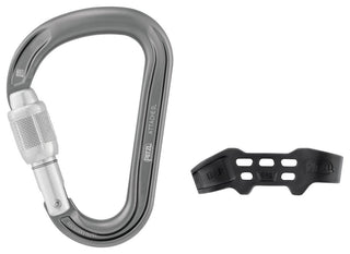 Load image into Gallery viewer, Neox Belay Kit - light grey, belay device and safebiner