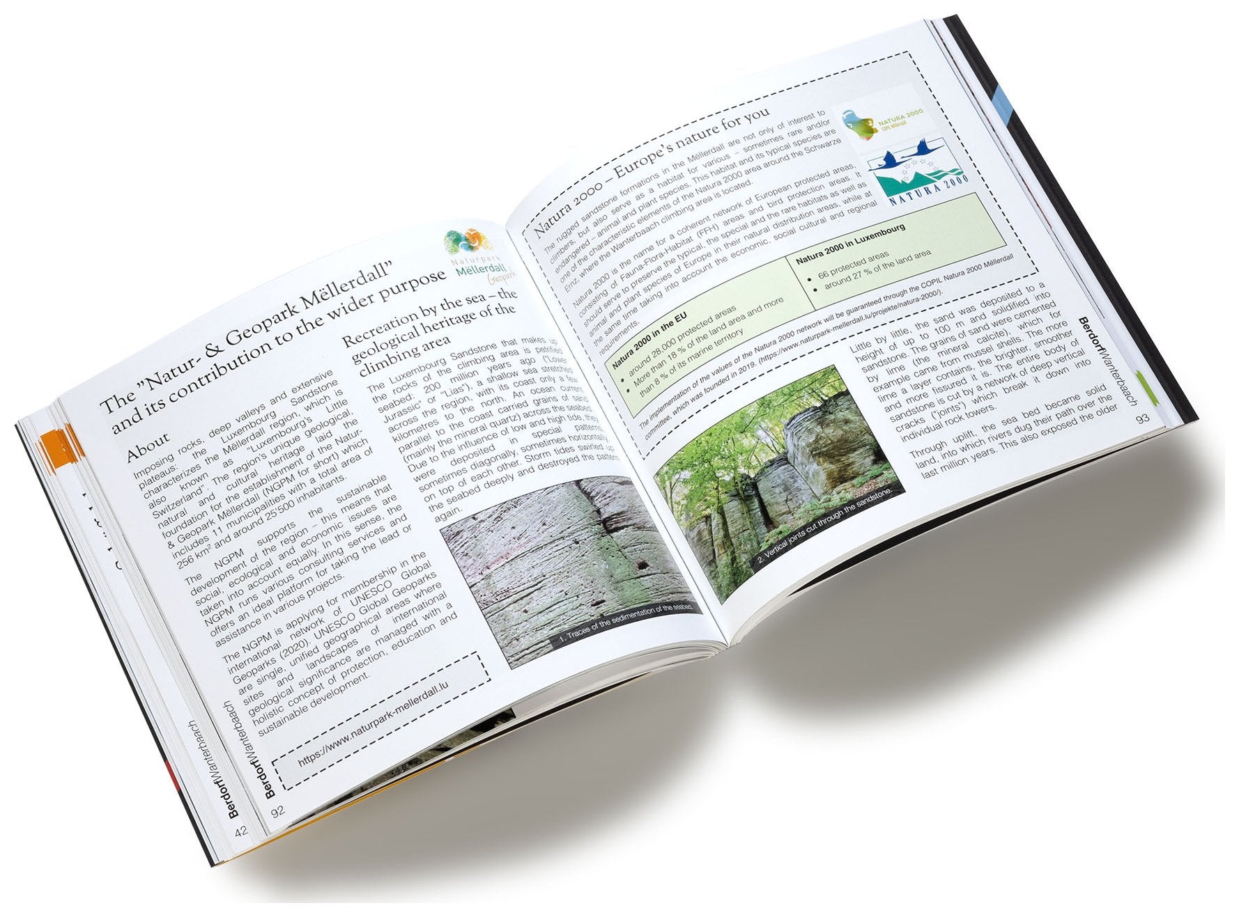 Berdorf Wanterbaach & Audun-Le-Tiche (2023), topo guide escalade