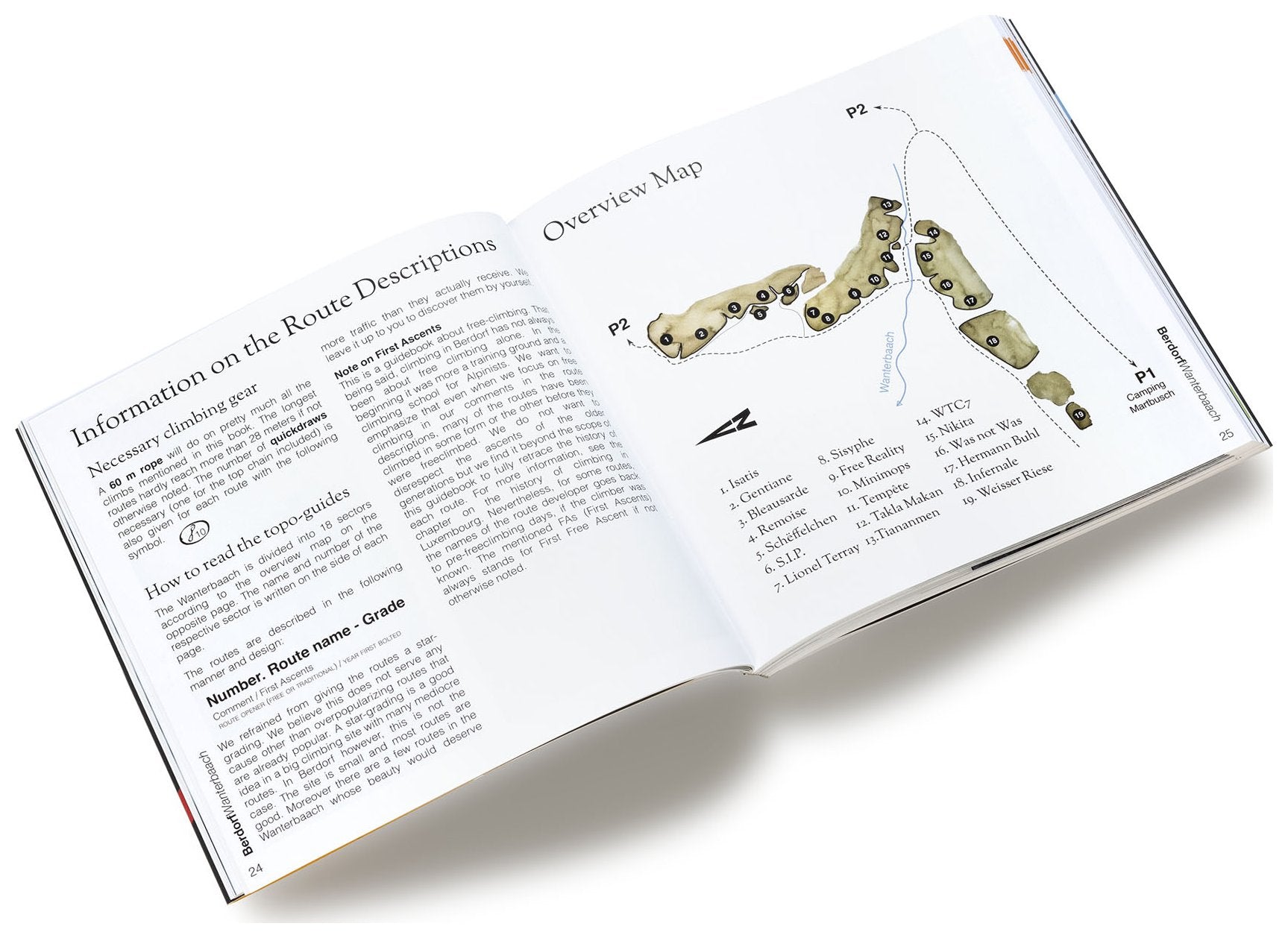 Berdorf Wanterbaach & Audun-Le-Tiche (2023), topo guide escalade