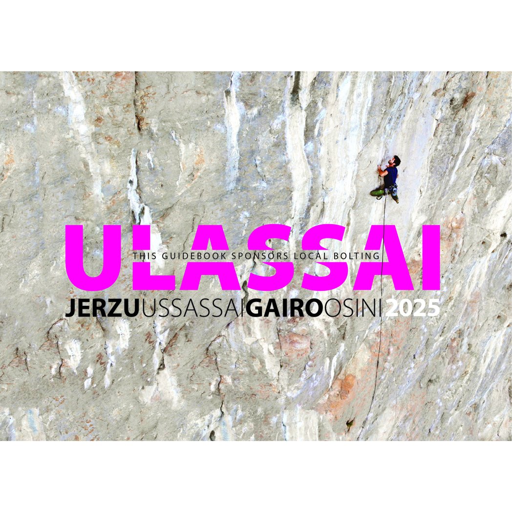 Ulassai (2025), climbing guidebook