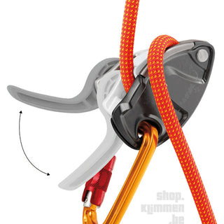 Load image into Gallery viewer, GriGri+ - orange, belay device with anti-panic handle