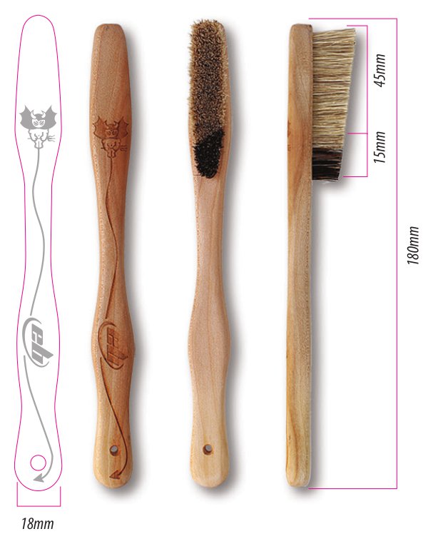 E-brush, brosse a prises d'escalade