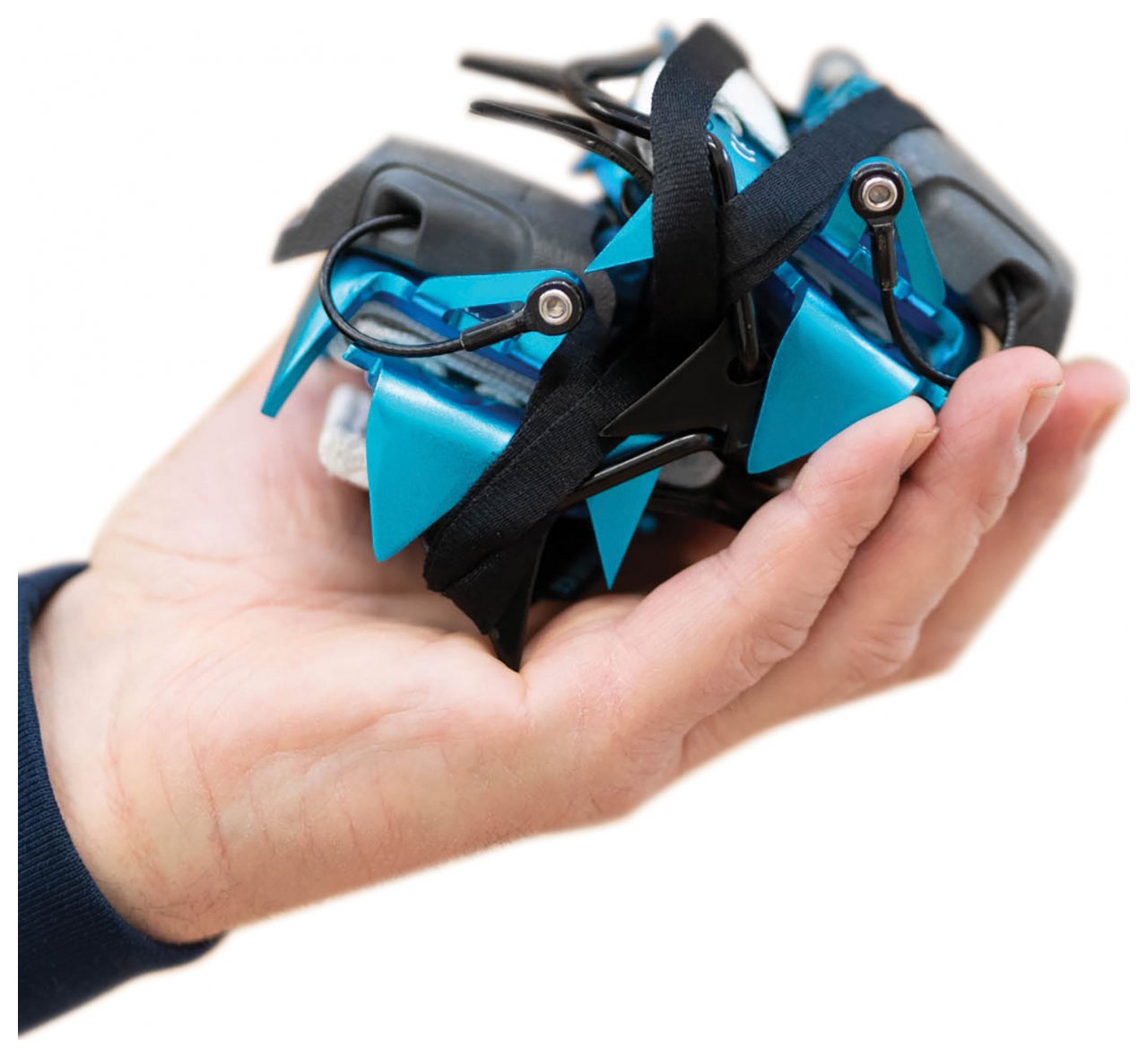 Harfang Tour, crampons en aluminium