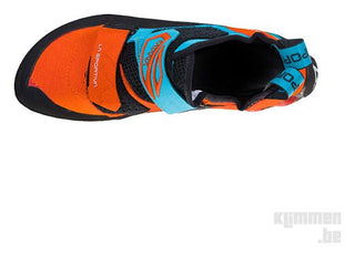 Charger l'image dans la galerie, Katana - mandarine/bleu tropique, chaussons d'escalade hommes