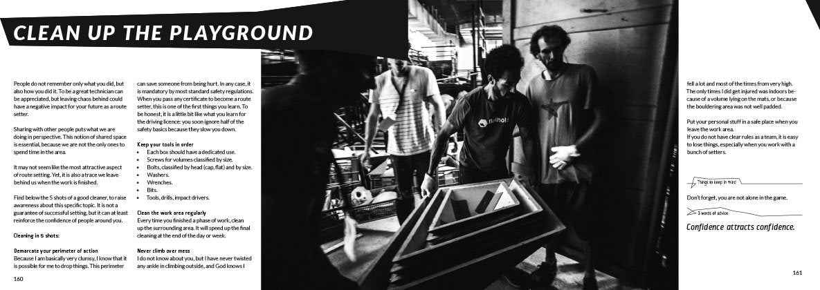 My Keys to Route Setting, routesetting guide