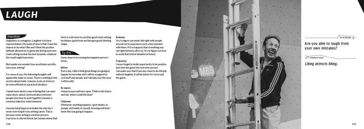 My Keys to Route Setting, routesetting guide