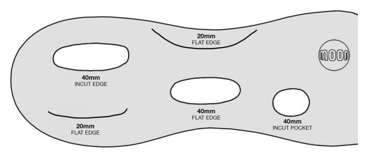 Phat Boy Fingerboard - Jet Black, hangbord