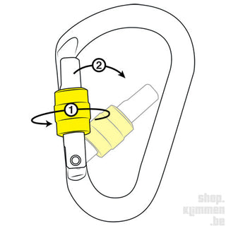Load image into Gallery viewer, Be Lock Screw, HMS carabiner