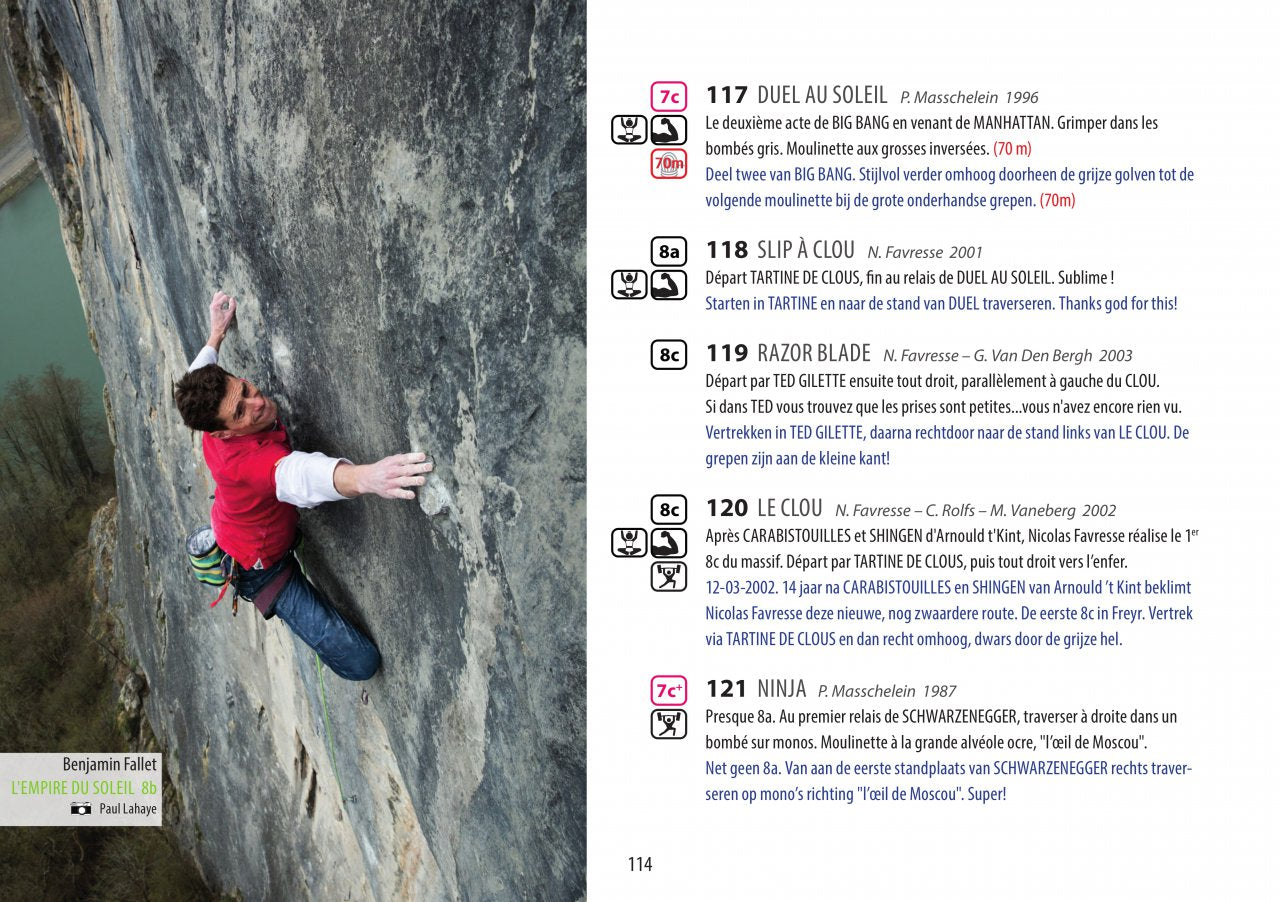 Topo Freyr (2022), topo-guide escalade