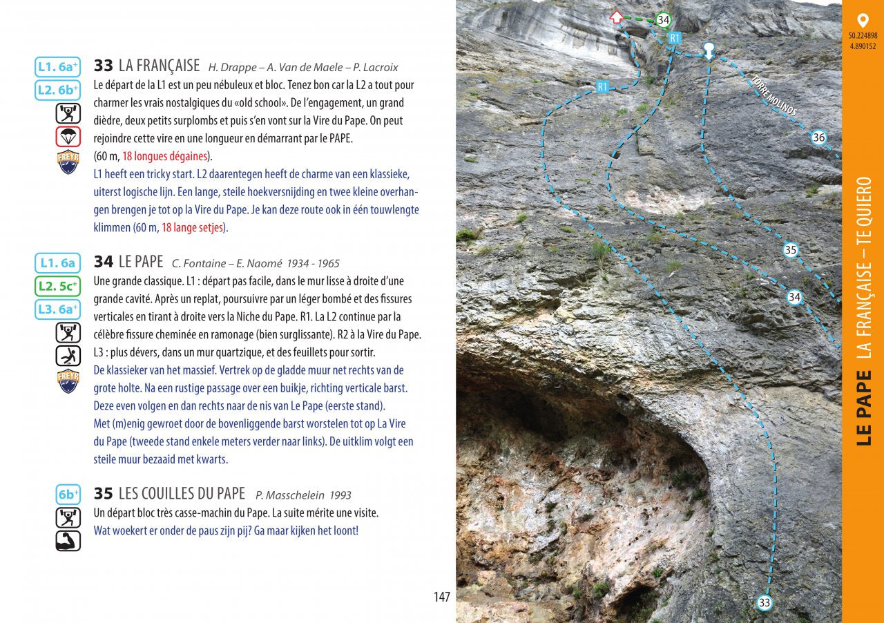 Topo Freyr (2022), topo-guide escalade