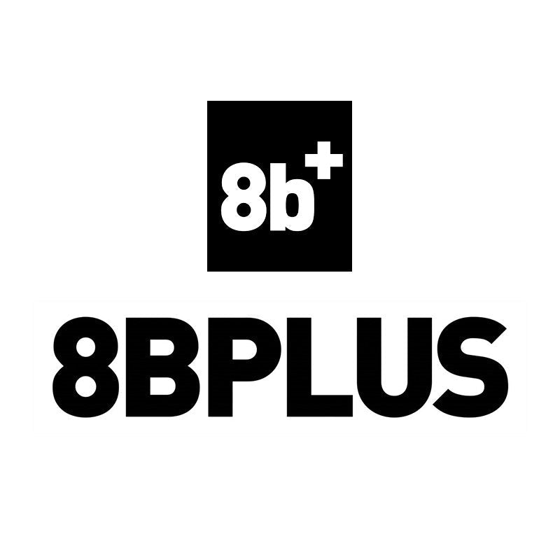 8b+ logo