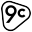 9c Climbing logo