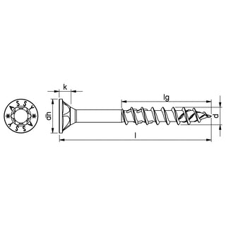 Charger l&#39;image dans la galerie, ASSY RW20 (4.5mm), countersunk milling pocket head screws
