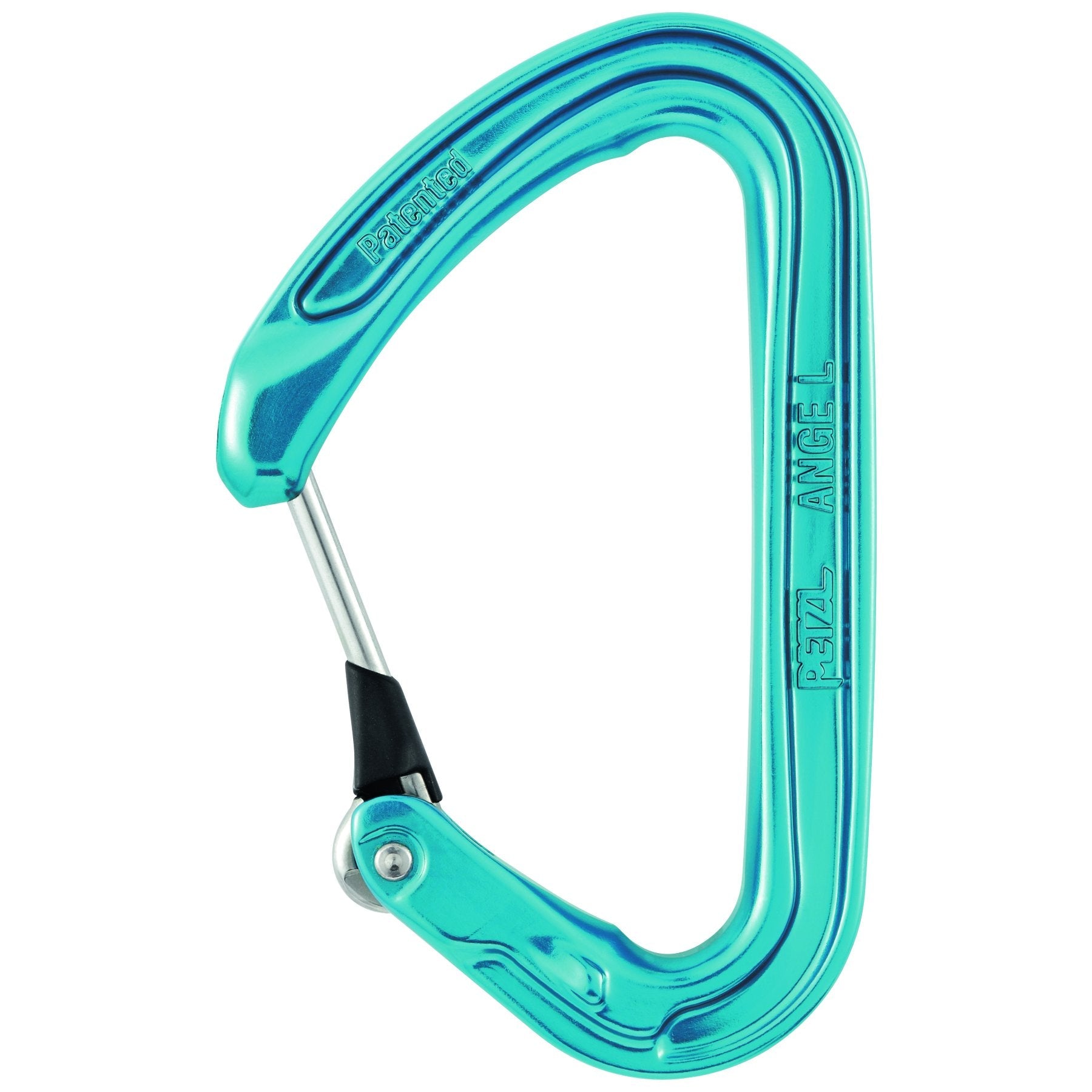 Ange L - blue, lightweight quickdraw carabiner