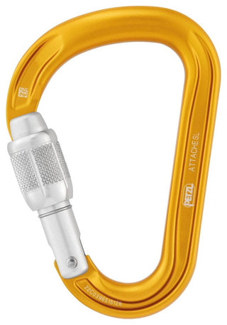 Load image into Gallery viewer, Attache Screw-Lock - yellow, HMS carabiner
