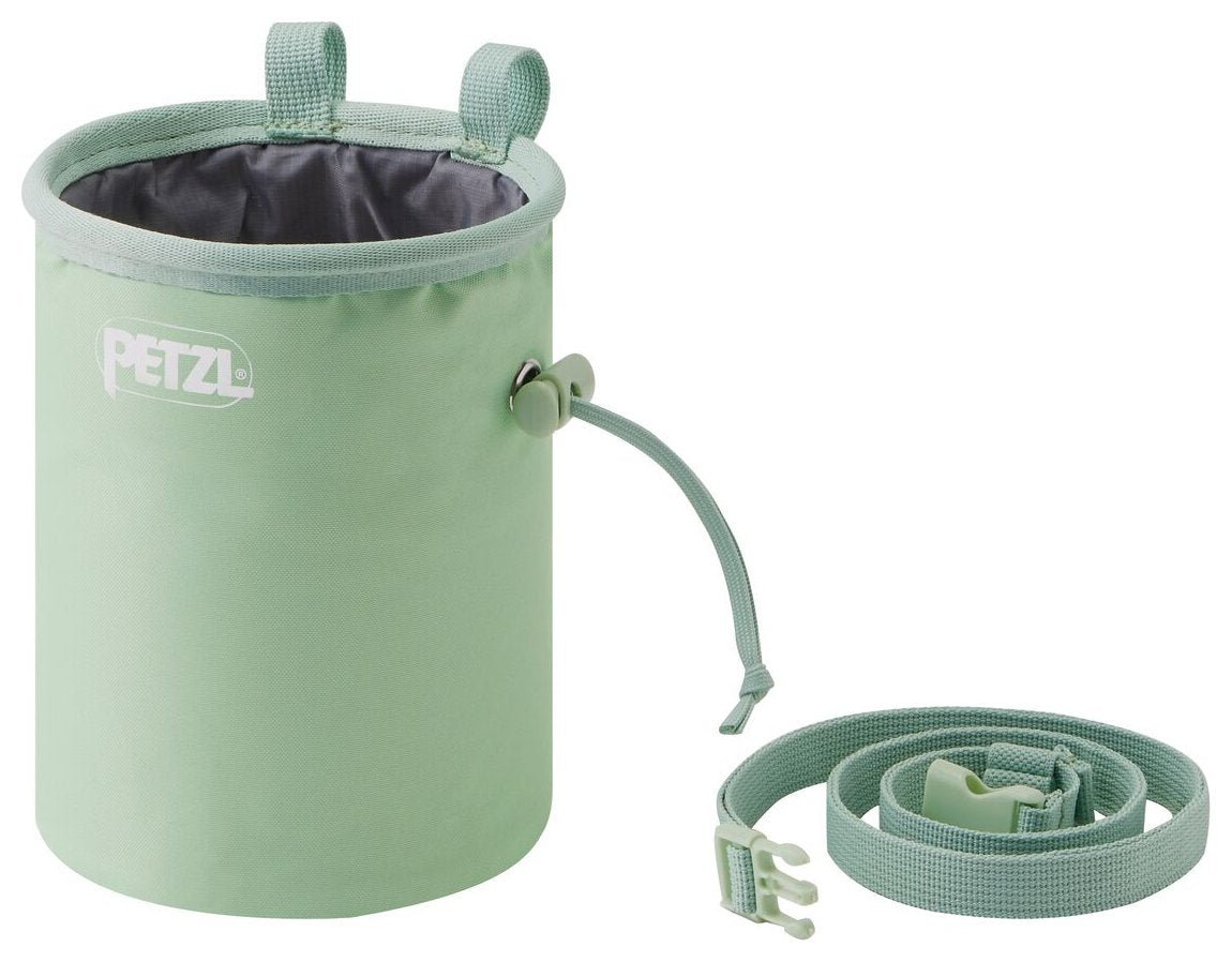 Bandi - jade green, round chalk bag