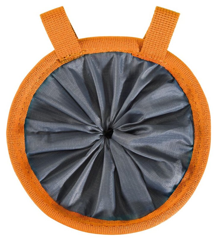 Bandi - orange, round chalk bag