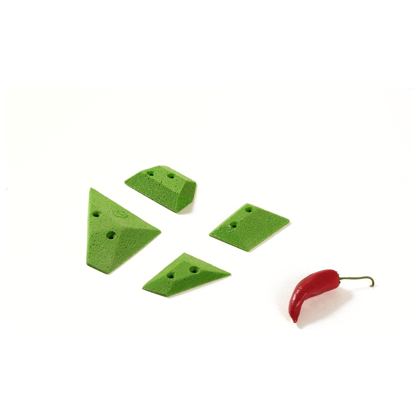 Geo - complete, full climbing holds set