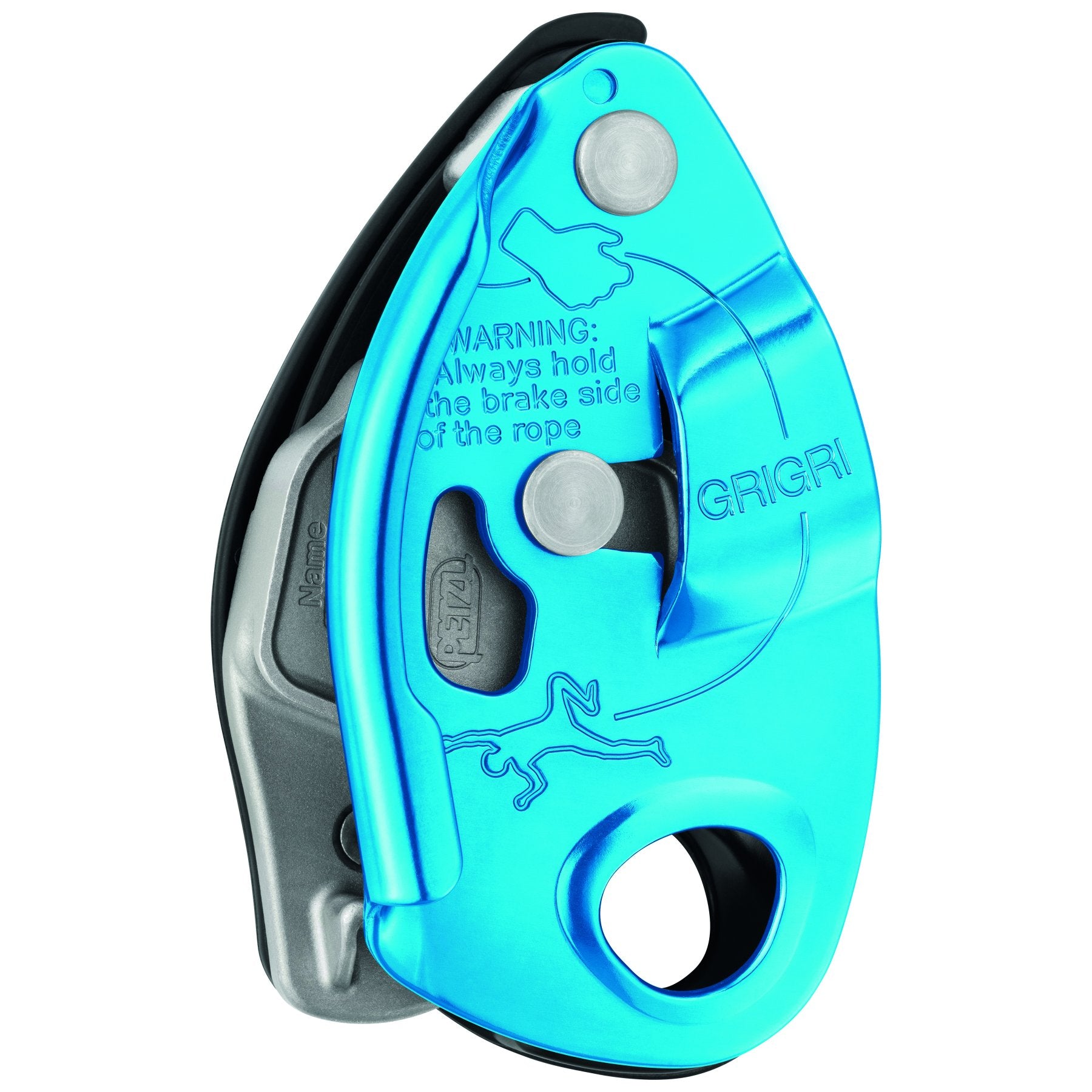 GRIGRI® - bleu, système d'assurage escalade