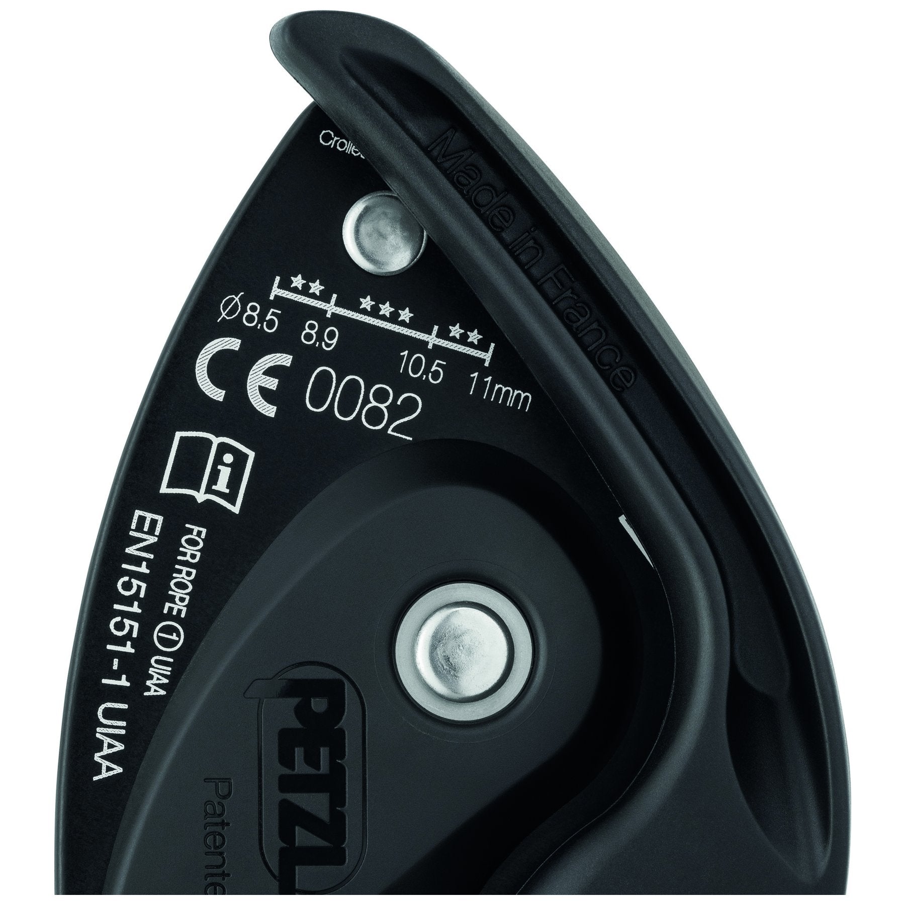 GRIGRI® - bleu, système d'assurage escalade
