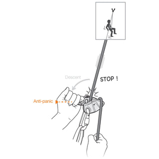 Charger l'image dans la galerie, GriGri+ - jaune, assureur avec blocage assisté
