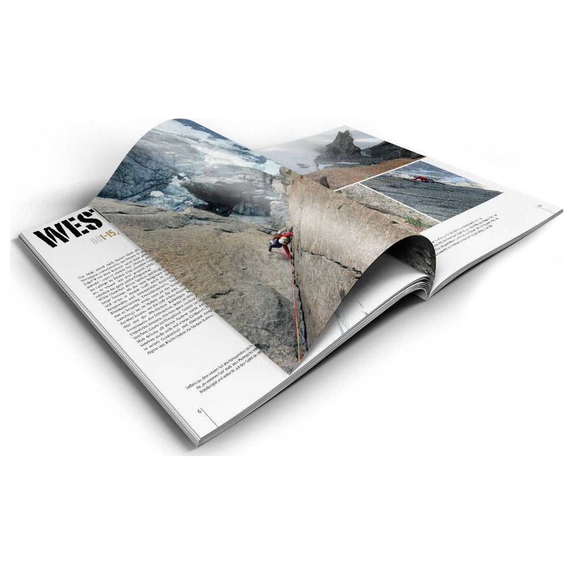 Im Extremen Fels (German), 100 legendary climbing routes in the Alps, guidebook