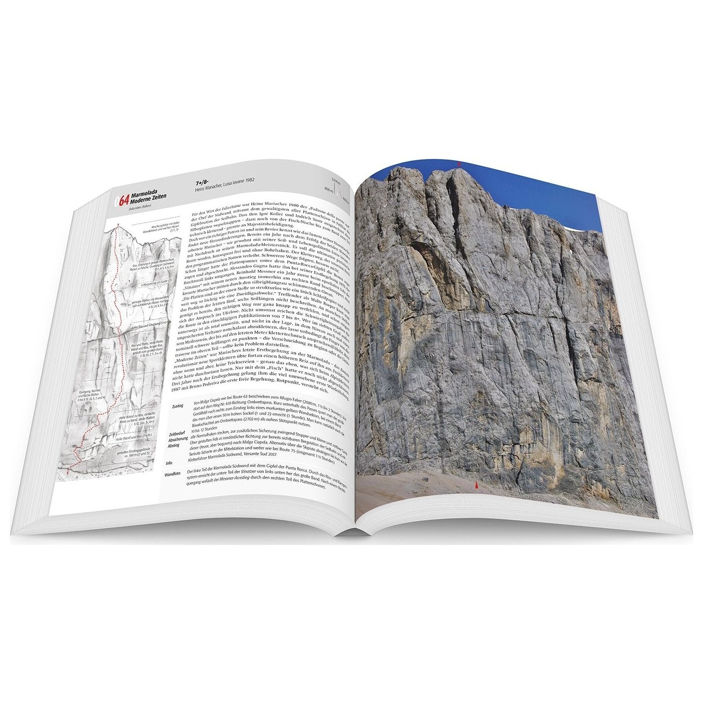 Im Moderner Fels (Duits), 100 legendarische vrijklimroutes in de Alpen, klimgids