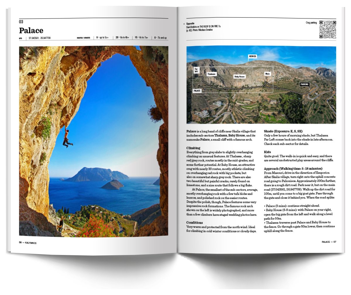 Kalymnos Rock Climbing (2023), topo-guide escalade