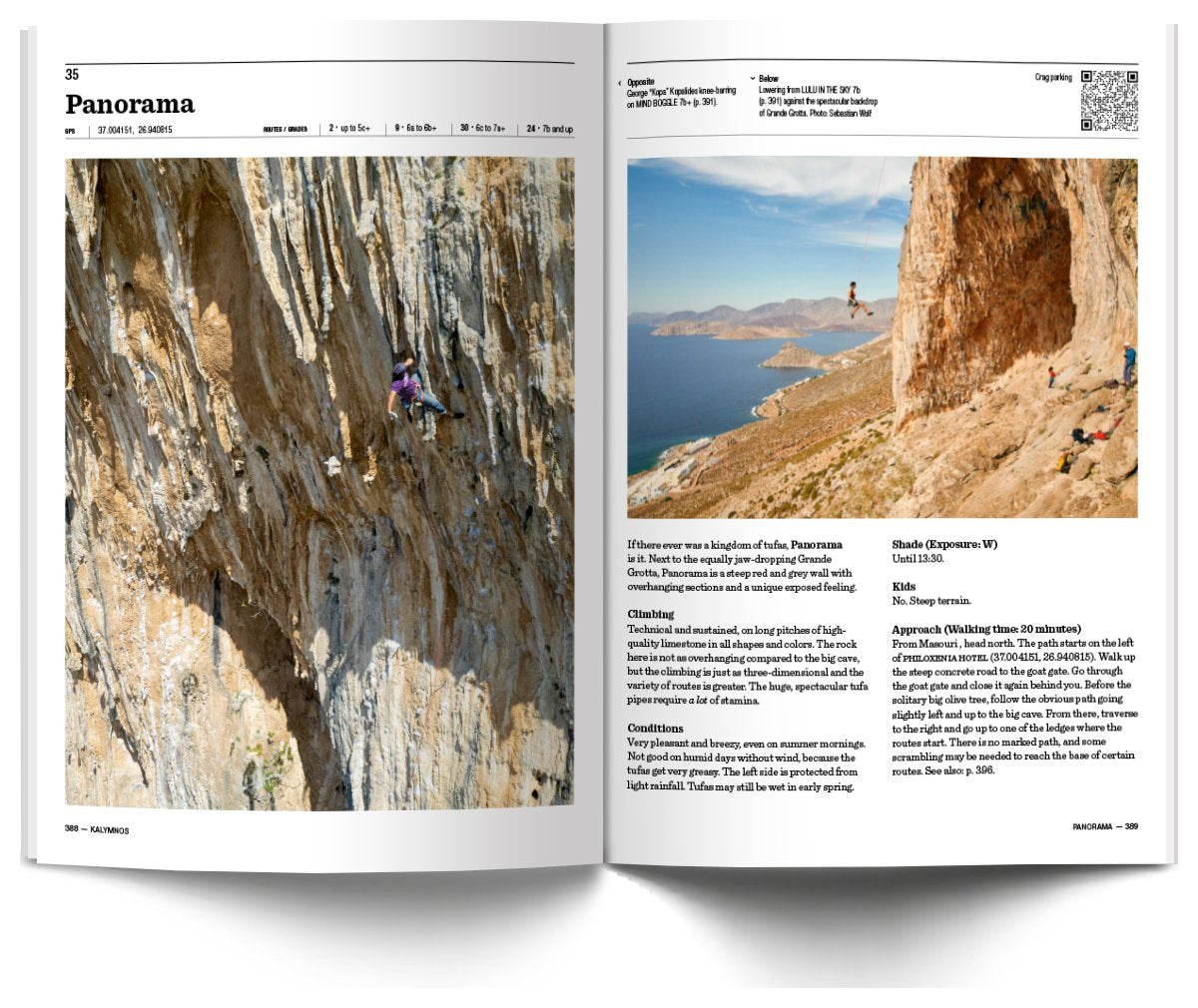 Kalymnos Rock Climbing (2023), topo-guide escalade