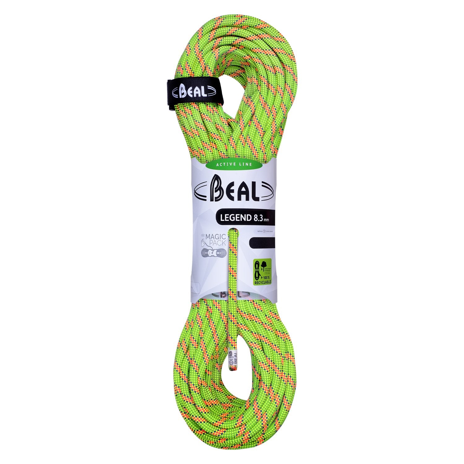 Legend (8.3mm, 2x60m) - green/pink, half ropes