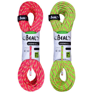 Load image into Gallery viewer, Legend (8.3mm, 2x60m) - green/pink, half ropes
