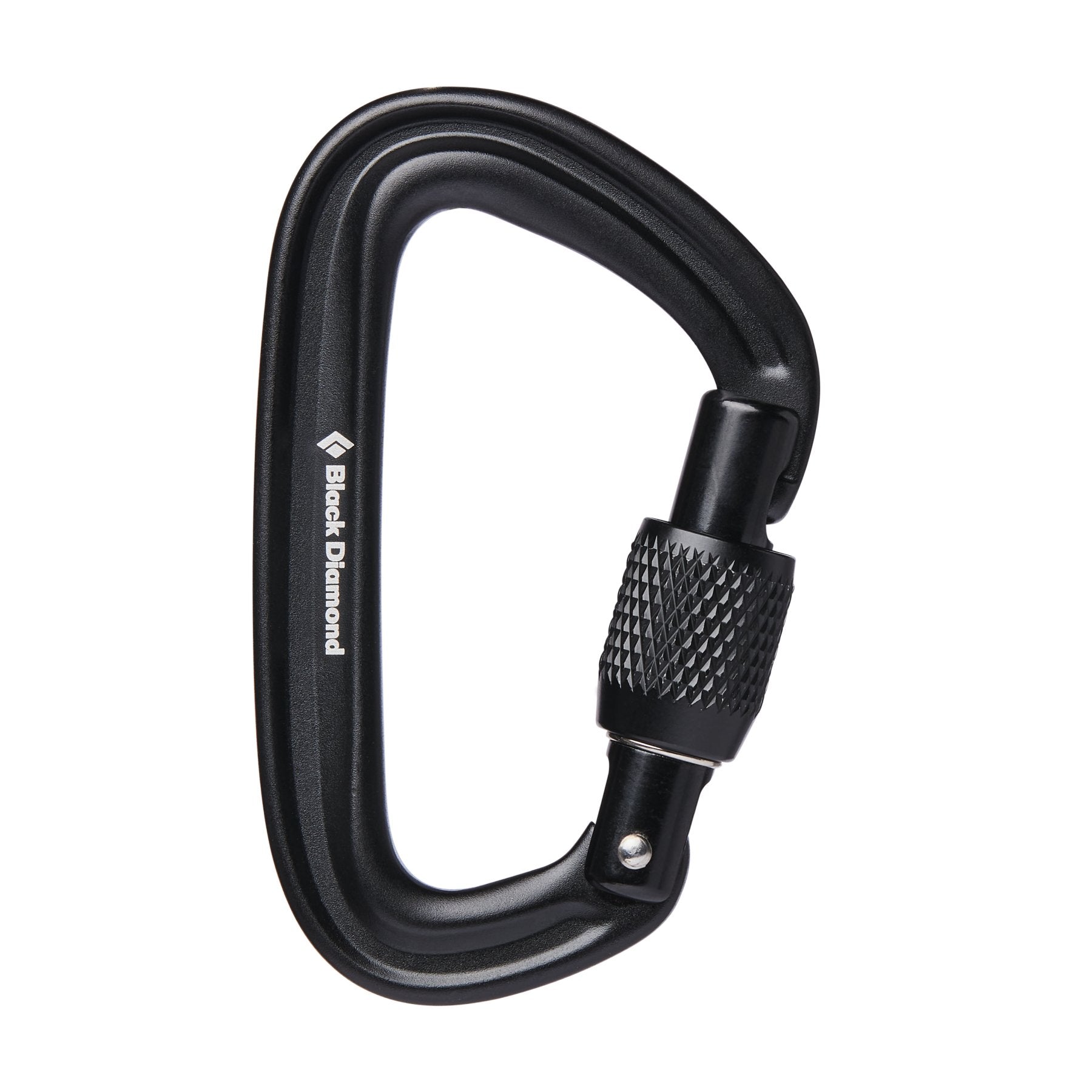 LiteForge Screwgate - black, locking carabiner