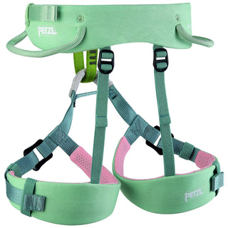 Load image into Gallery viewer, Macchu - jade green, kid's climbing harness
