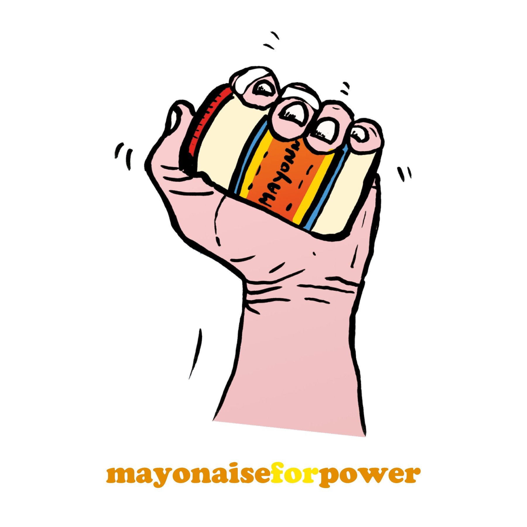 Mayonaise for Power, men's t-shirt