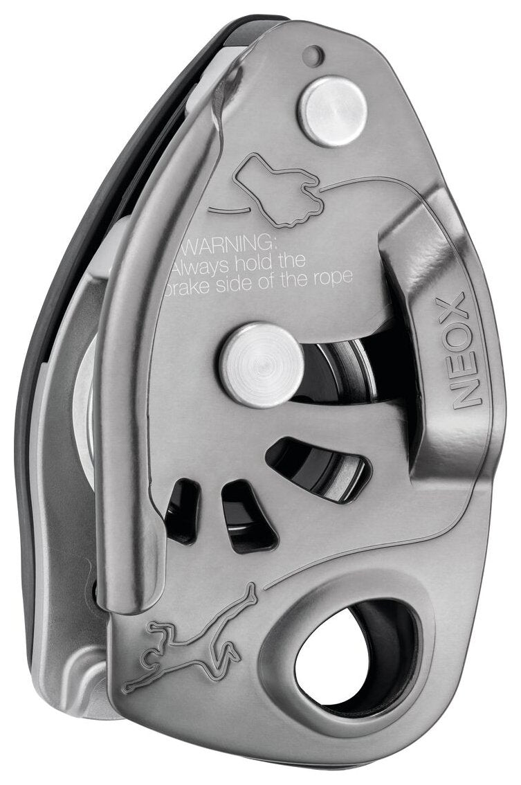 Neox Belay Kit - light grey, belay device and safebiner