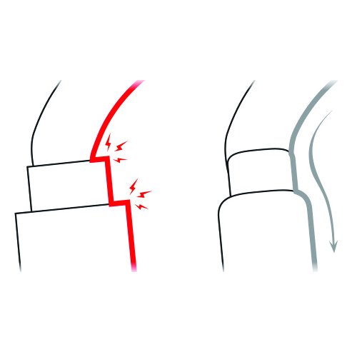 OK Triact-Lock - noir, mousqueton ovale à verrouillage automatique